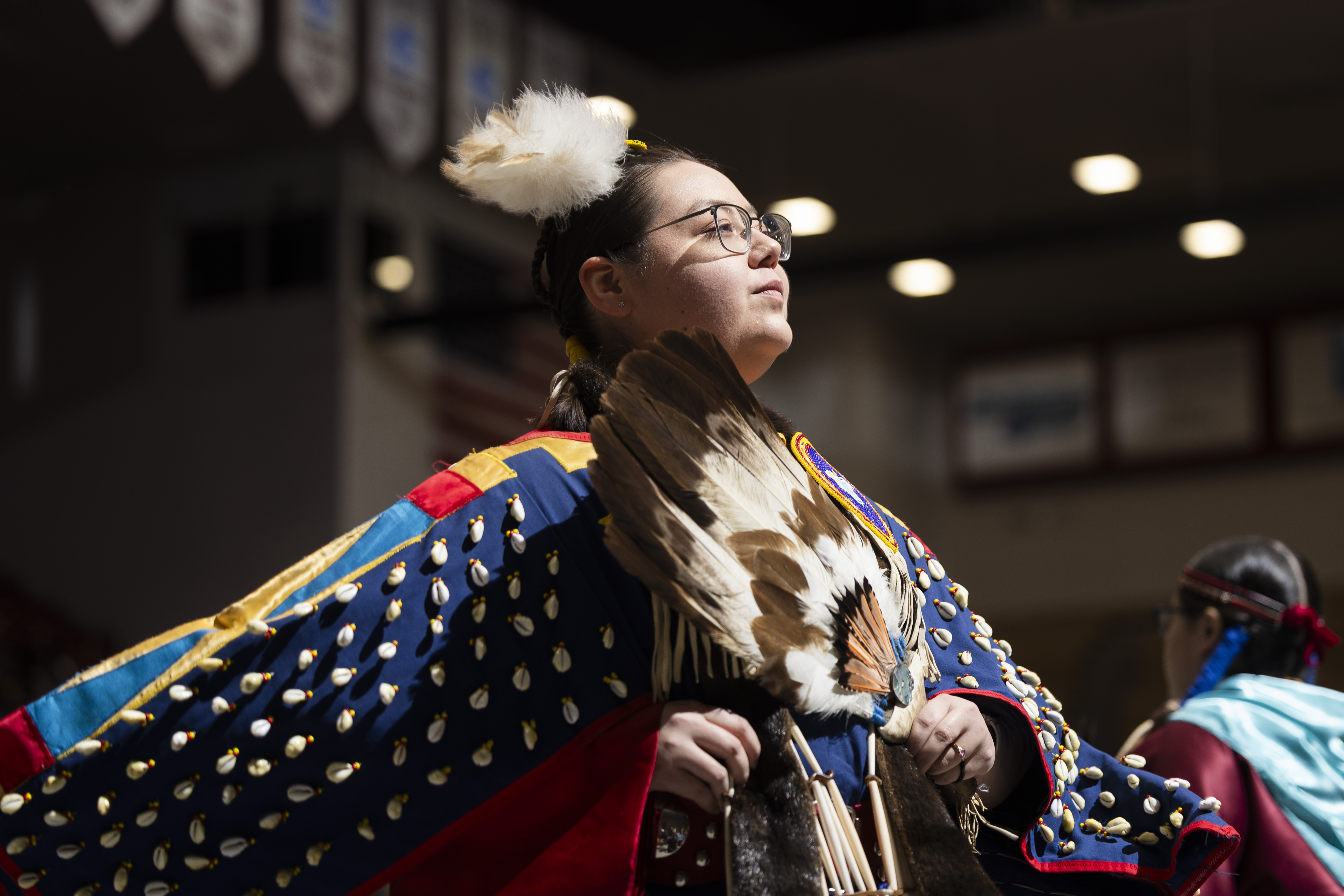 Meilani Decker in native dress Meilani Decker in native dress